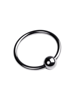 Кольцо на головку пениса, TOYFA Metal, серебристое