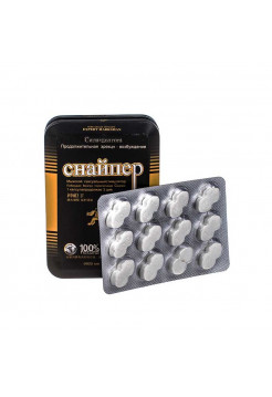 БАД Снайпер препарат для повышения потенции мужчин, таблетки 1штука