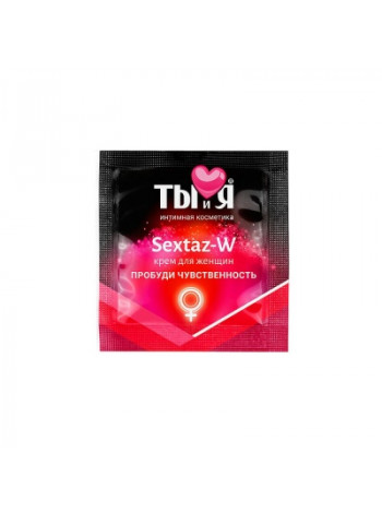 КРЕМ "Sextaz-W" для женщин одноразовая упаковка 1,5г 