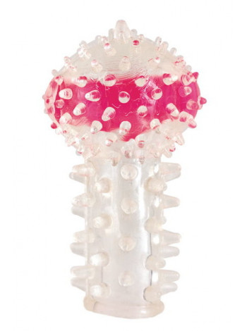 ВИБРОНАСАДКА НА ПАЛЕЦ ПРОЗРАЧНАЯ TOYFA ВИБРОНАСАДКА НА ПАЛЕЦ ПРОЗРАЧНАЯ TOYFA