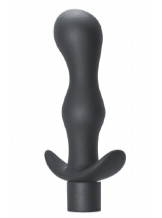 АНАЛЬНАЯ ПРОБКА С ВИБРАЦИЕЙ SPICE IT UP PASSION DARK GREY 