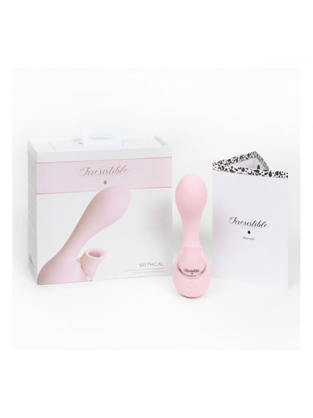 МАССАЖЕР С ДВОЙНОЙ СТИМУЛЯЦИЕЙ IRRESISTIBLE MYTHICAL PINK