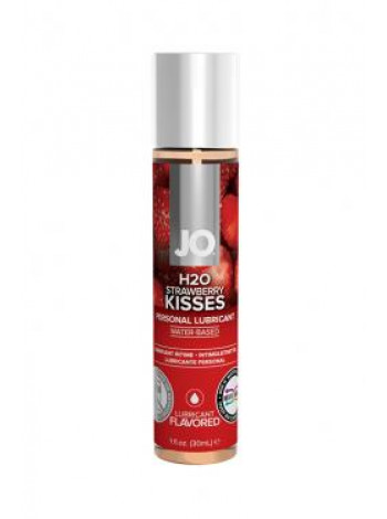 Вкусовой лубрикант "Клубника" / JO Flavored Strawberry Kiss 1oz - 30 мл.