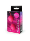 Шарики вагинальные BALLS розовые D 35 мм, вес 50 г