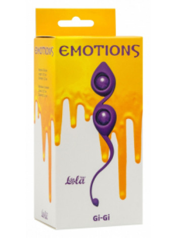 ВАГИНАЛЬНЫЕ ШАРИКИ EMOTIONS GI-GI PURPLE 