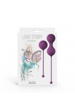 Набор вагинальных шариков Love Story Carmen Lavender Sunset 3011-03lola