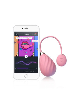 Виброяйцо Magic Motion Sundae розовое