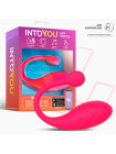 Интерактивное виброяйцо Bulby, розовое IntoYou, c вибрацией, длина 9.70 см, диаметр 3.20 см 