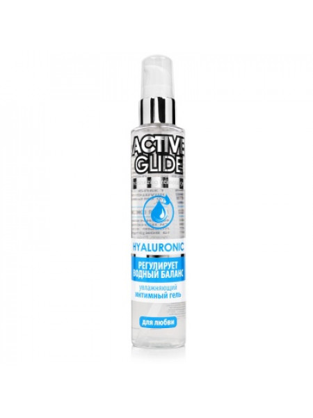 Увлажняющий интимный гель ACTIVE GLIDE HYALURONIC, 100 г