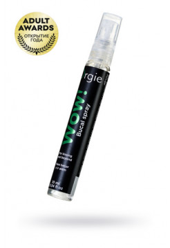 ОРАЛЬНЫЙ СПРЕЙ ORGIE WOW! BLOWJOB SPRAY С ОХЛАЖДАЮЩИМ И ВОЗБУЖДАЮЩИМ ЭФФЕКТОМ, 10 МЛ