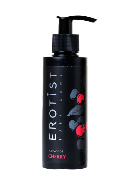 Массажное масло Erotist CHERRY, съедобное, вишня, 150 мл
