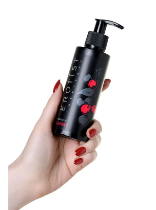 Массажное масло Erotist CHERRY, съедобное, вишня, 150 мл