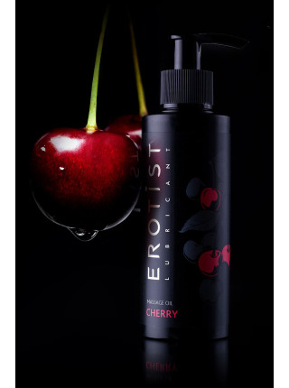 Массажное масло Erotist CHERRY, съедобное, вишня, 150 мл