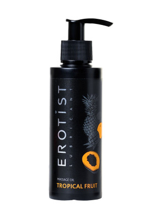 Массажное масло Erotist TROPICAL FRUIT, съедобное, тропические фрукты, 150 мл
