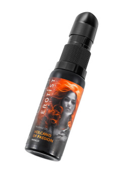 Гель Erotist с эффектом вибрации VOLCANO OF PASSION: MANGO (со вкусом манго), 25 мл