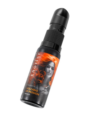 Гель Erotist с эффектом вибрации VOLCANO OF PASSION: MANGO (со вкусом манго), 25 мл