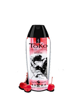 Индивидуальный ароматический лубрикант ТОКО Пылающая вишня 165 МЛ.