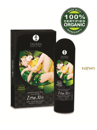 Возбуждающий гель для влюбленных Lotus Noir 60 мл SHUNGA