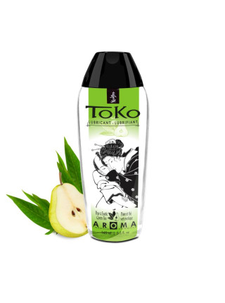 Интимный гель серии TOKO AROMA: аромат Экзотический зеленый чай и груша, 165мл