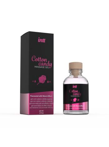 Массажный гель, Cotton Candy, 30 мл Intt Cosmetics