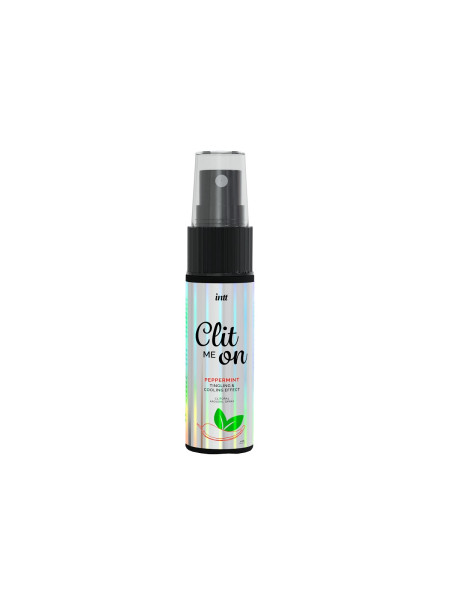 Увлажняющий спрей для тела CLIT ME ON, PEPPERMINT, 12 мл Intt 
