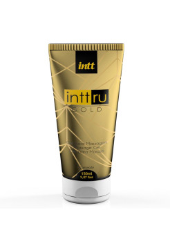 Массажный гель INTT RU, GOLD, 150 мл Intt Cosmetics, но и безопасен для проникновения