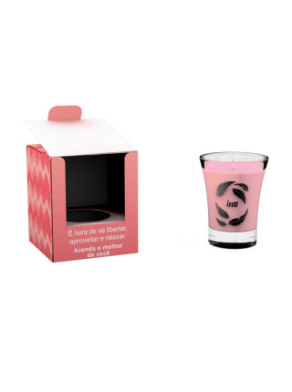 Массажное аромамасло, Клубника, 40 г Intt Cosmetics