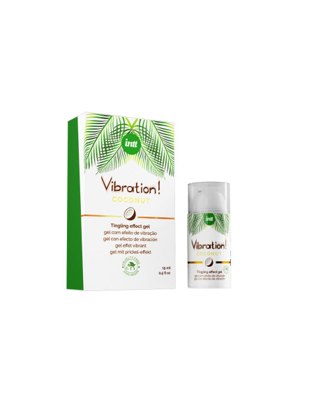 Увлажняющий гель, Vibration Coconut 15 мл Intt 