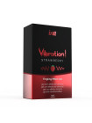 Жидкий интимный гель с эффектом вибрации Strawberry, 15 мл Intt Cosmetics