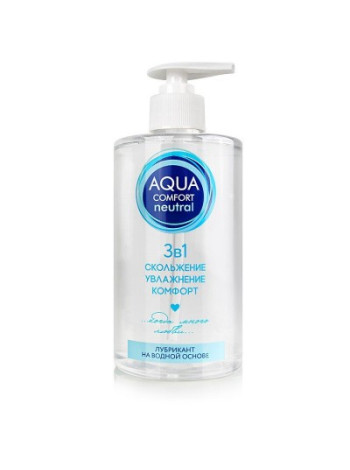 Лубрикант на водной основе AQUA COMFORT hot secret NEUTRAL 440 г
