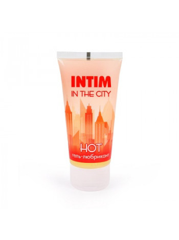 ГЕЛЬ - ЛЮБРИКАНТ "INTIM HOT" туб пластиковый 60 г НА ВОДНОЙ ОСНОВЕ