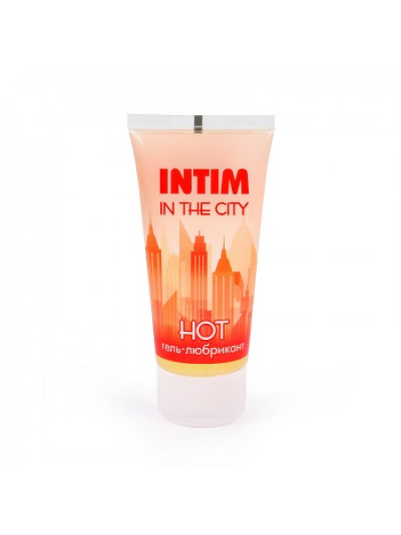 ГЕЛЬ - ЛЮБРИКАНТ "INTIM HOT" туб пластиковый 60 г НА ВОДНОЙ ОСНОВЕ