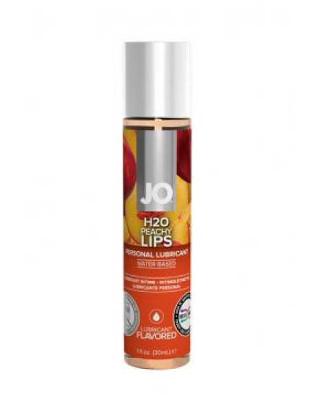 Вкусовой лубрикант "Сочный персик" / JO Flavored Peachy Lips 1oz - 30 мл. США