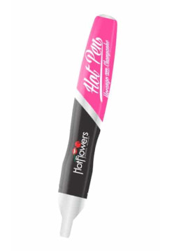 Вкусовая ручка для рисования на теле (Клубника с шампанским)