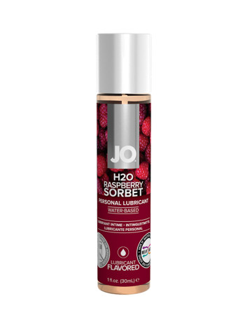 Вкусовой гель "Малиновый сорбет" / JO Flavored Raspberry Sorbet 1oz - 30 мл.