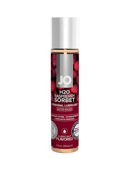 Вкусовой гель "Малиновый сорбет" / JO Flavored Raspberry Sorbet 1oz - 30 мл.