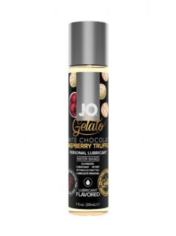 Вкусовой лубрикант "Трюфели из белого шоколада с малиной" / White Chocolate Raspberry Truffle - 30 м