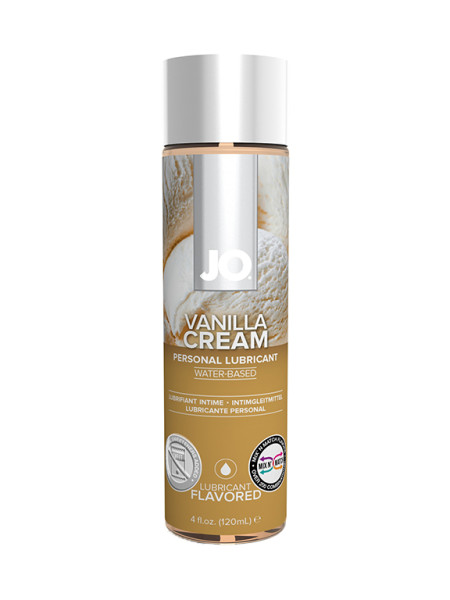 Вкусовой лубрикант "Ваниль" / JO Flavored Vanilla H2O 4oz - 120 мл.