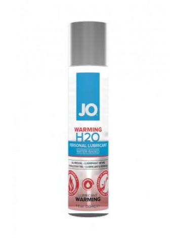 Классический согревающий лубрикант на водной основе / JO H2O Warming 1oz - 30 мл. США