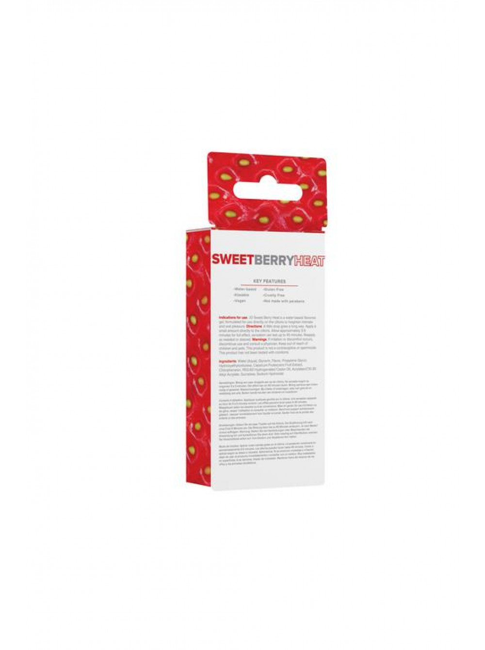 Стимулирующее средство System JO Sweet Berry Heart со вкусом клубники, 10 мл JO49038 - System JO - Оральные смазки - Купить