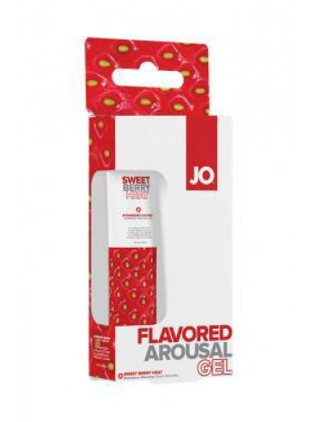 Гель для клитора. Вкусовое стимулирующее средство со вкусом клубники / JO Sweet Berry Heat - 10 мл. США