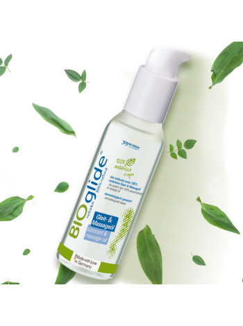 Смазка с массажным маслом JoyDivision BIOglide 2в1, 125 мл