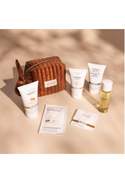 Набор YESforLOV La Trousse Enchantée, коричневая косметичка