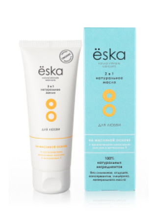 Лубрикант на масляной основе 2 в1 Ёska 75мл