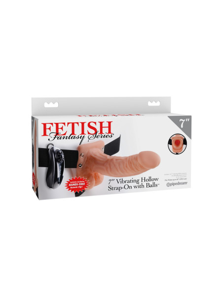 Страпон с вибрацией Fetish Fantasy Series Pipedream, c вибрацией, длина 19.00 см, диаметр 4.30 см