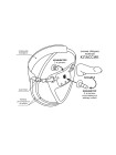 Фаллоимитатор с поясом "Harness" Длина общая 150 мм. Диаметр 40 мм.