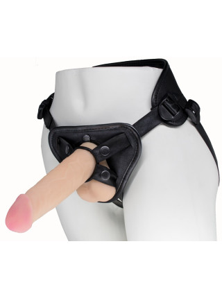Страпон, набор для пар Пояс BEST UNI strap с 2 насадками 6" и 8,5"