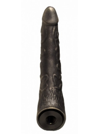 Втулка анальная BLACK BENT, L 150 мм, D 35 мм цвет чёрный