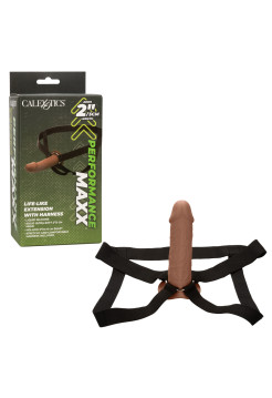 Фаллопротез Performance Maxx Life-Like Extension with Harness (17,75 х 5 см.)