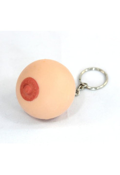 Брелок антистресс "Грудь"